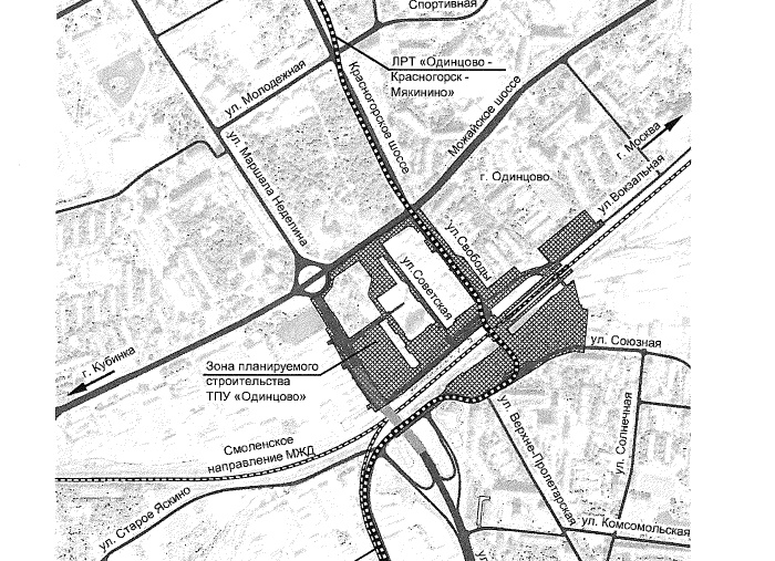 В Москве на территории транспортно-пересадочного узла (ТПУ) 